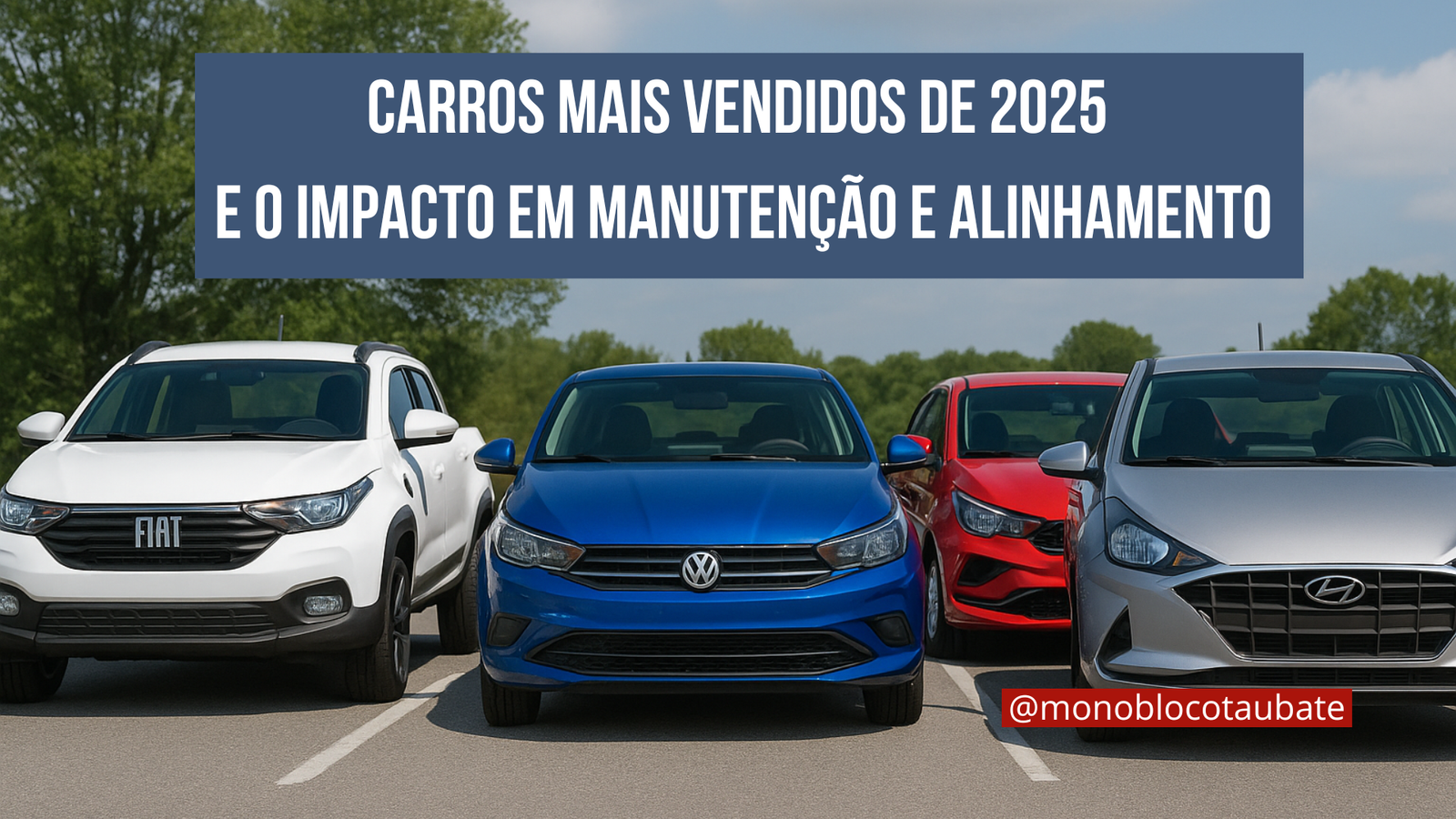 Carros mais vendidos de 2025 e o impacto em manutencao e alinhamento