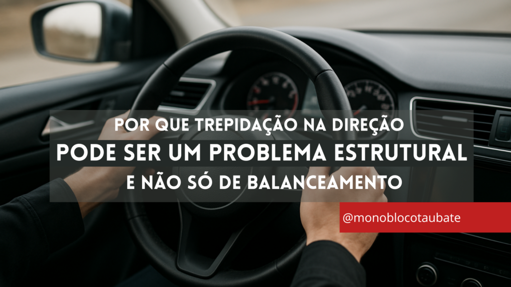Por que trepidação na direção pode ser um problema estrutural — e não só de balanceamento 6 trepidacao na direcao causada por problema estrutural no veiculo