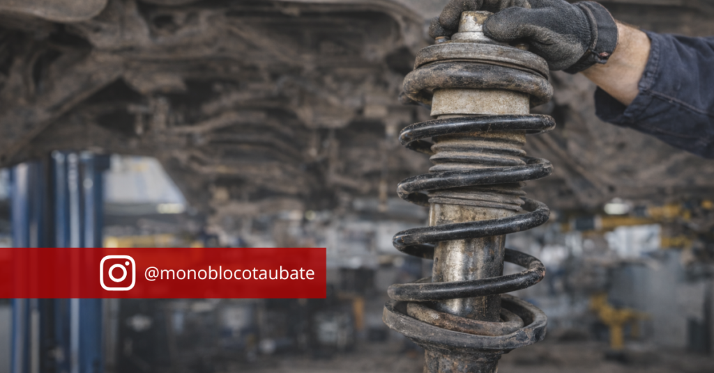 Suspensão desgastada